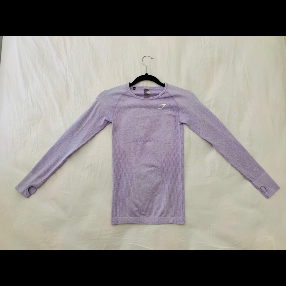 Gym Shark- Long sleeve workout shirt- Never Worn